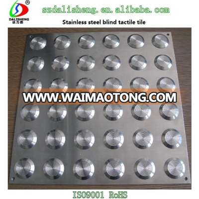 stainless steel blind tactile tile