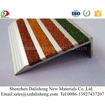 aluminium carborundum stair nosing anti-slip strips